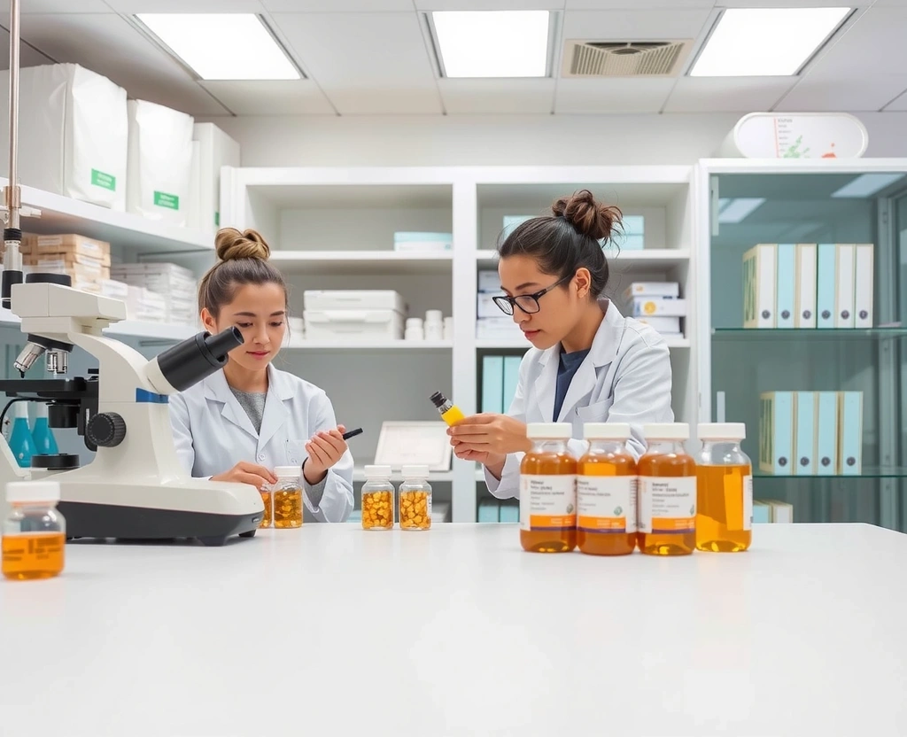 Quality control laboratory testing process