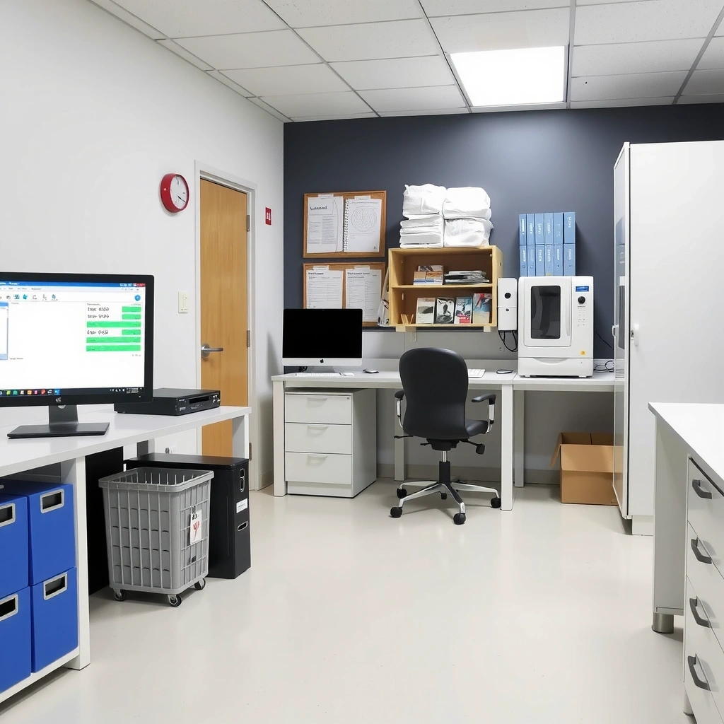 Quality control laboratory documentation and batch tracking system